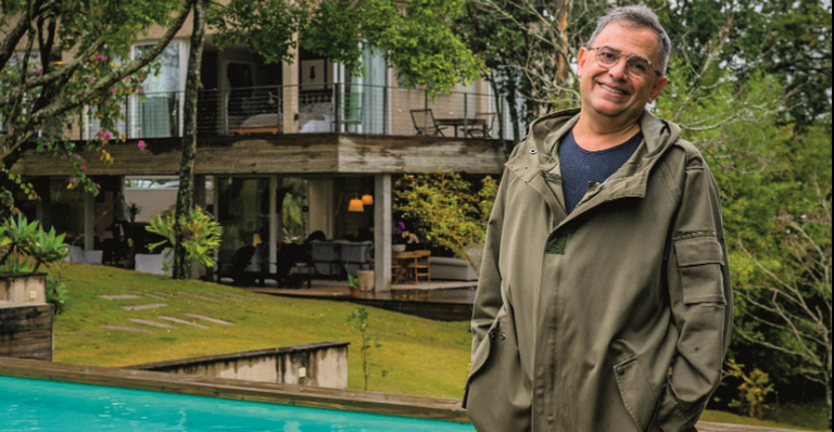 Refúgio do talentoso Paulo Borges: “Amo a natureza”