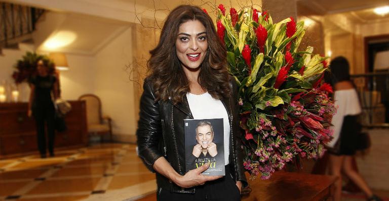 Juliana Paes gera comoção em evento no Rio de Janeiro