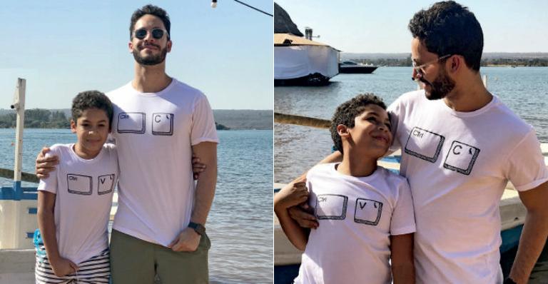 Rainer Cadete fala do filho: “Minha parte que mais gosto”