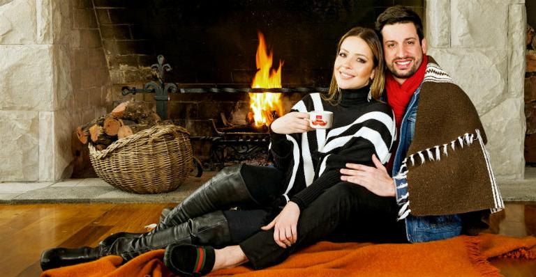 Marcio Brüzzi e Renata Domínguez: dias de amor na neve
