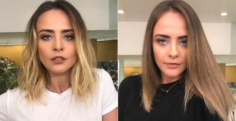 Juliana Silveira muda o visual para nova novela da Record