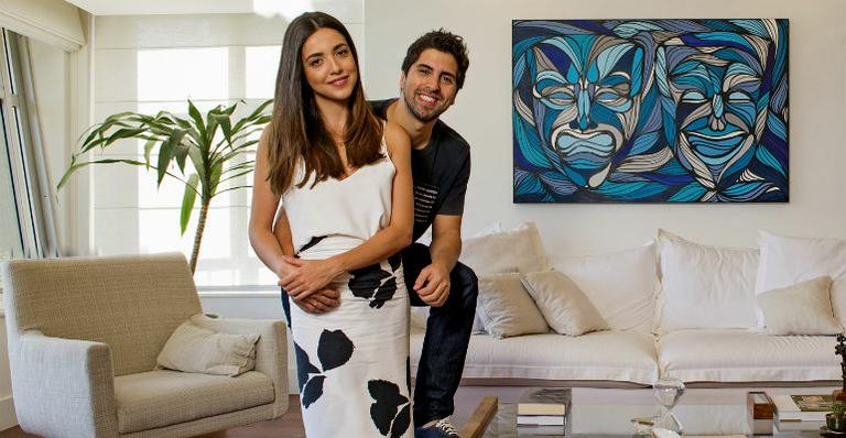 O lar de Gabriel Louchard e Natalia Paes