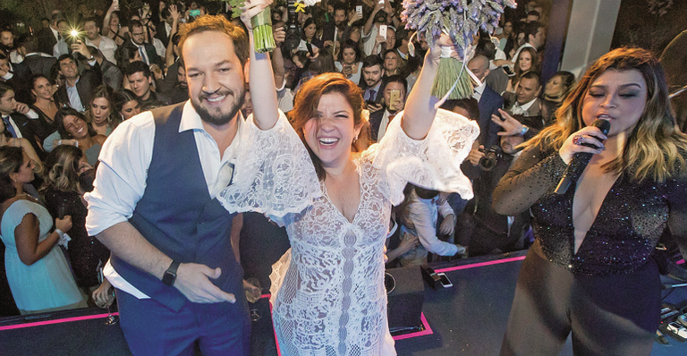 Juliana Ferraz e Bruno Garms: boda luxuosa