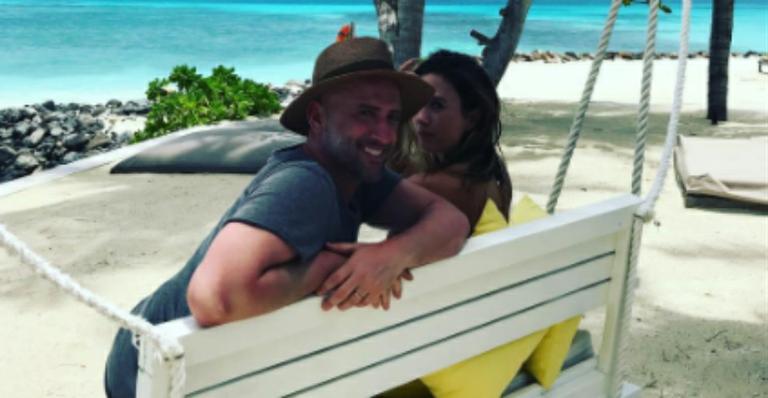 Tatá Werneck posa com Paulo Gustavo nas Maldivas: “Te amo”