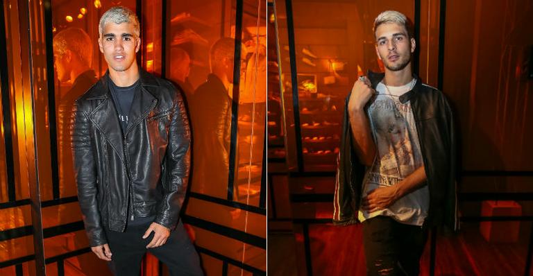 Pietro Baltazar e Brenno Leone prestigiam encontro fashion em São Paulo