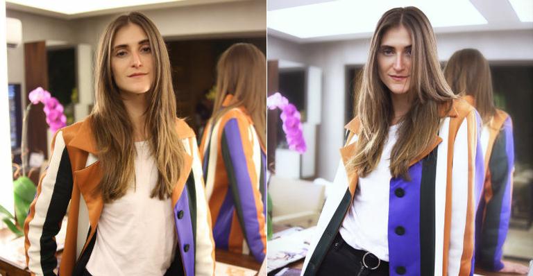 Daiane Conterato vive dia de beleza e se prepara para o SPFW