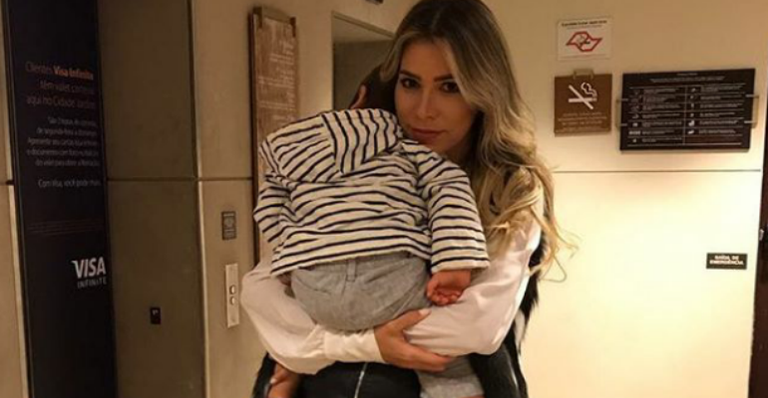 Adriana Sant’Anna mostra o parquinho do filho e encanta fãs