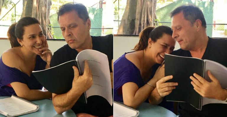 Renata Castro Barbosa e Victor Garcia: parceira nos palcos