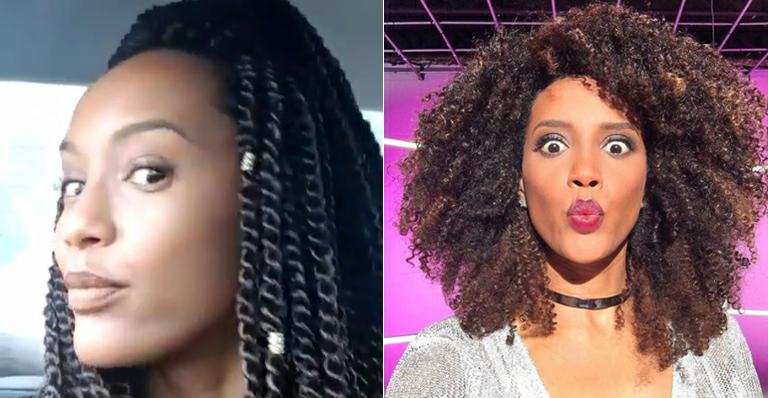 Tais Araújo muda o visual e adere às trancinhas: “Estava ensaiando pra ter esse cabelo há um tempo”