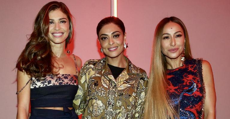 Grazi Massafera, Juliana Paes e Sabrina Sato: encontro fashion em SP