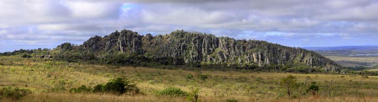 Paisagem impactante de Goiás no centro-oeste