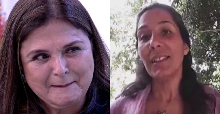 Elizangela se emociona com depoimento da filha, Marcelle, que perdeu dois bebês