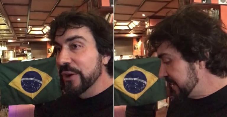 Padre Fábio de Melo puxa coro de ‘Evidências’ na Suécia: “Hino nacional brasileiro”