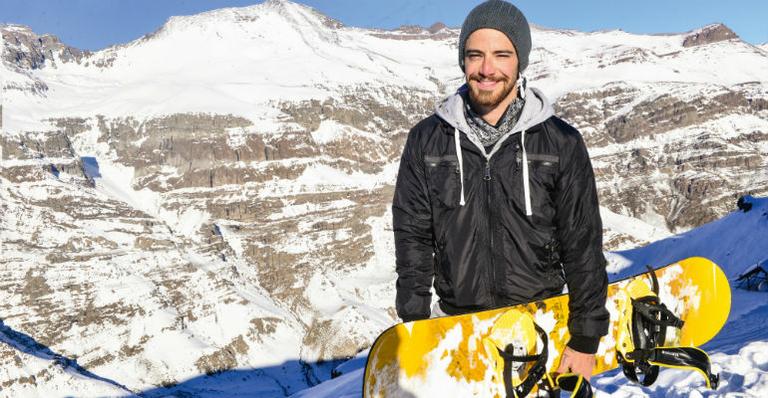 A energia de Felipe Titto no Valle Nevado
