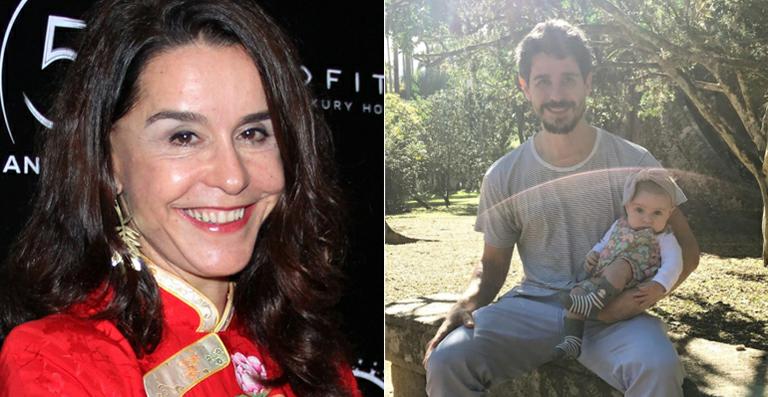 Lucélia Santos fala sobre a neta: ‘Vou curtir demais’