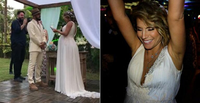 Maíra Charken mostra o vídeo de seu casamento