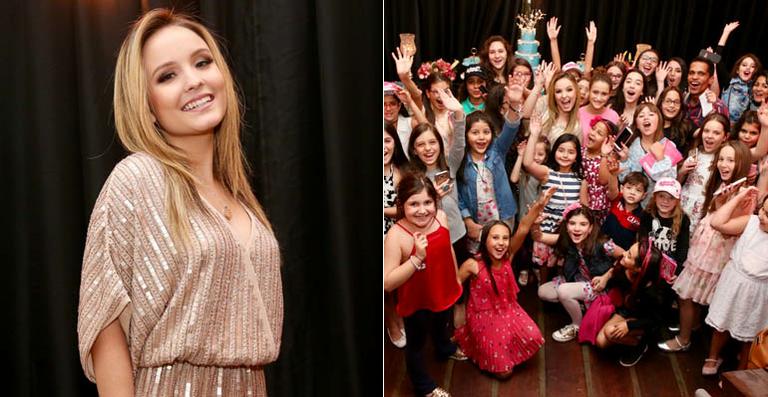Larissa Manoela fez ‘encontrinho’ com os fãs em SP