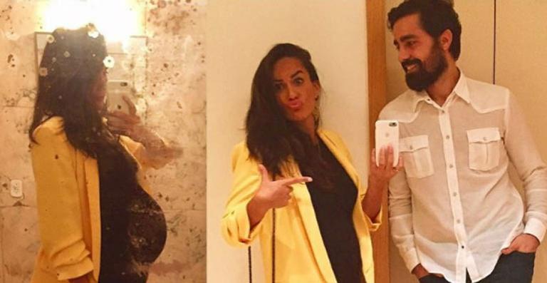 Francisca Pereira compara o seu corpo na gravidez e depois