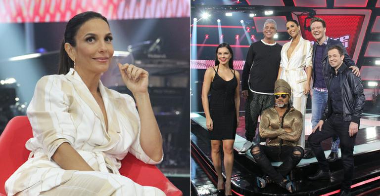 Grávida, Ivete Sangalo participa da coletiva do The Voice Brasil