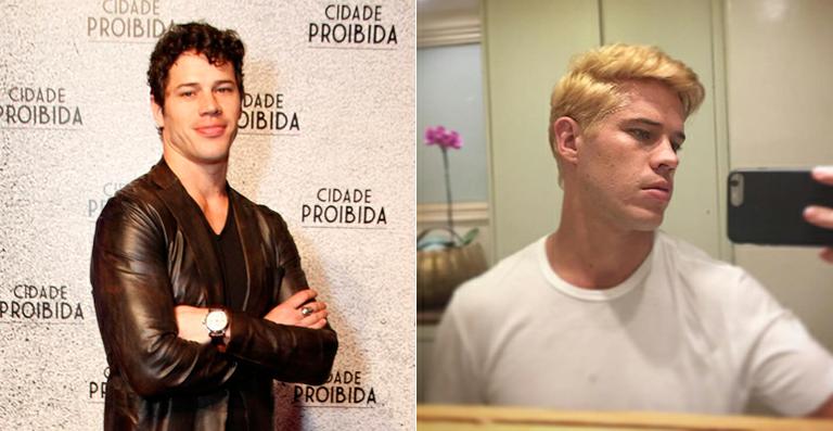 José Loreto fica loiríssimo para a série Cidade Proibida