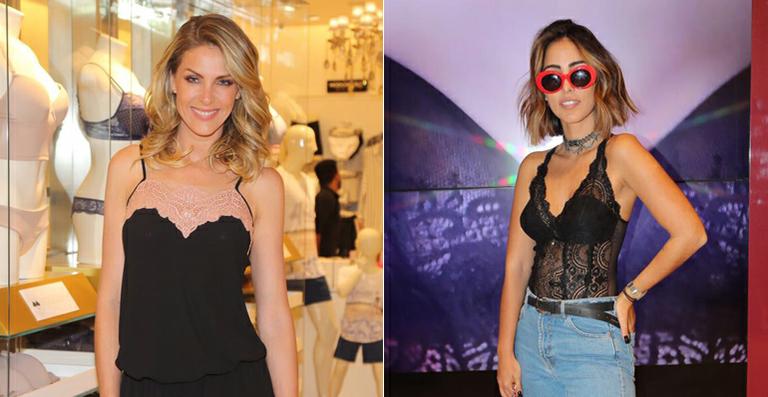 Ana Hickmann e Jade Seba prestigiam evento fashion em SP