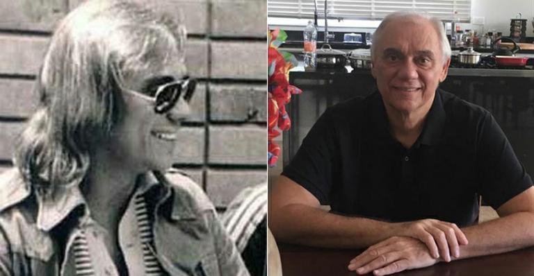 Filho mostra foto antiga de Marcelo Rezende em homenagem