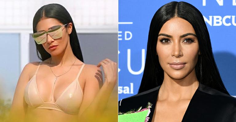 Simaria posa deslumbrante de biquíni e ganha comparações com Kim Kardashian