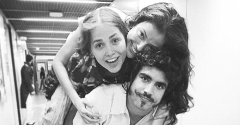 Em clique divertido, Agatha Moreira agradece Leticia Colin e Caio Castro por parceria: “Amo vocês”