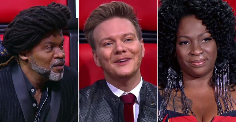 Carlinhos Brown alfineta Michel Teló em disputa por cantora no ‘The Voice’