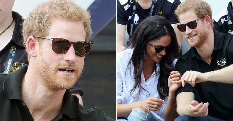 Príncipe Harry e Meghan Markle esbanjam intimidade na primeira aparição pública