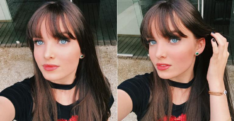 De novo! Giovanna Chaves muda o visual e adota franjinha