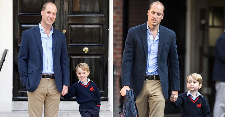 Príncipe George não quer mais ir para a escola após 3 semanas de aula