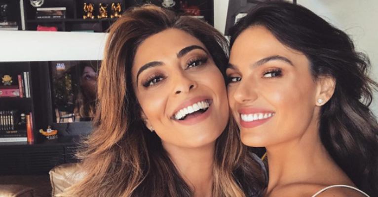 Isis Valverde se declara para Juliana Paes: “Amor que passa a ficção”
