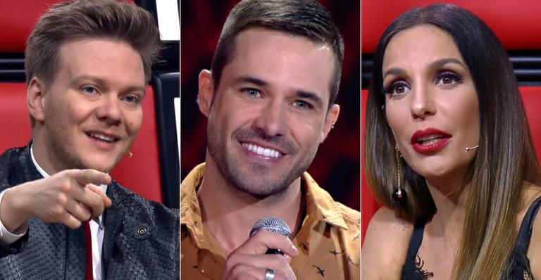 Michel Teló aprova compadre no ‘The Voice Brasil’ e Ivete Sangalo alfineta: “Nem devia ter virado”