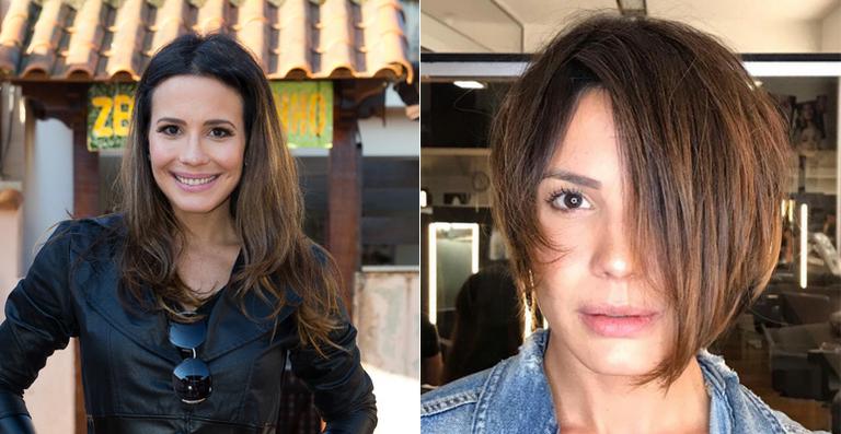 Juliana Knust radicaliza em seu novo corte de cabelo