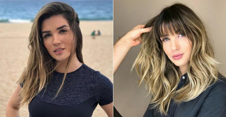Aline Gotschalg muda o visual e é comparada a Dakota Johnson