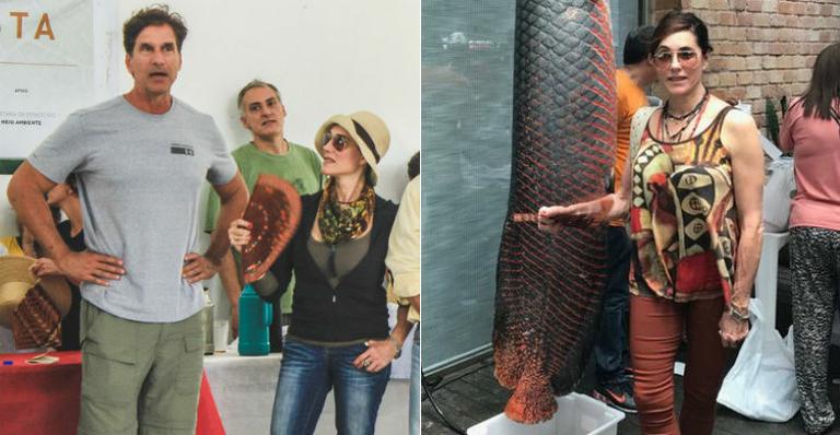 Christiane Torloni e Victor Fasano participam de ação do bem na Amazônia