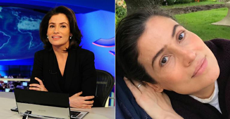 De férias, Renata Vasconcellos exibe beleza natural e encanta fãs
