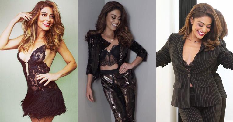Juliana Paes ensina como usar lingerie à mostra e continuar elegante; confira!