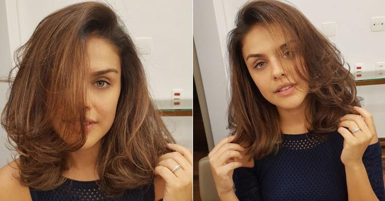 Mudança radical! Paloma Bernardi muda o visual e adota cabelos curtos e mais claros