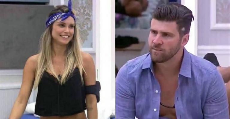 Flávia Viana e Marcelo Ié Ié se beijam em ‘A Fazenda’