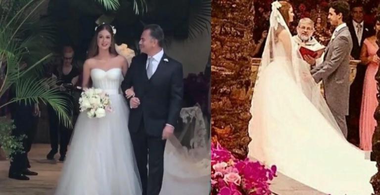 Marina Ruy Barbosa e Xandinho Negrão se casam no interior de São Paulo