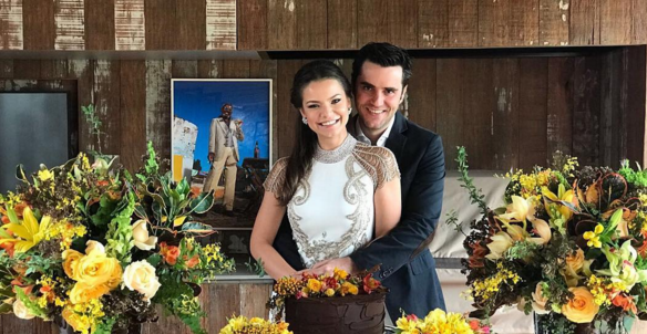Milena Toscano celebra seu casamento com Pedro Ozores