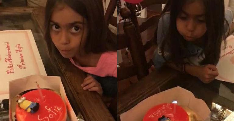 Giovanna Antonelli festeja o aniversário das gêmeas em Portugal
