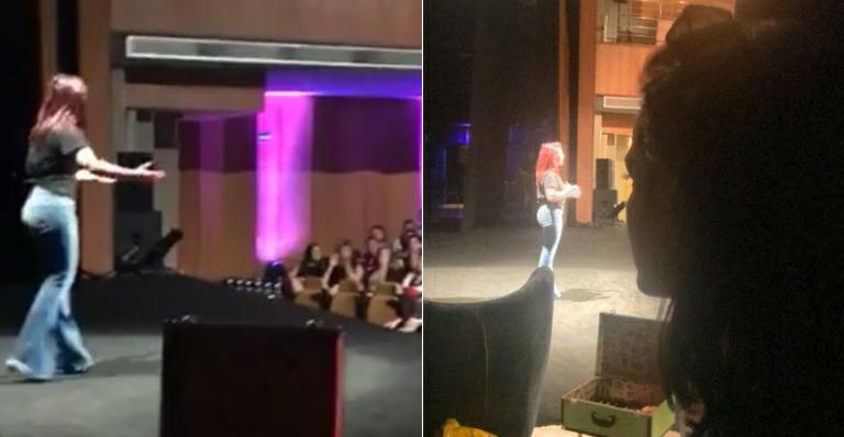 Após recaída com Neymar, Bruna Marquezine prestigia Fernanda Souza no teatro