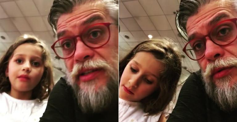 Filha de Fabio Assunção dá show de fofura ao explicar o amor; veja o vídeo