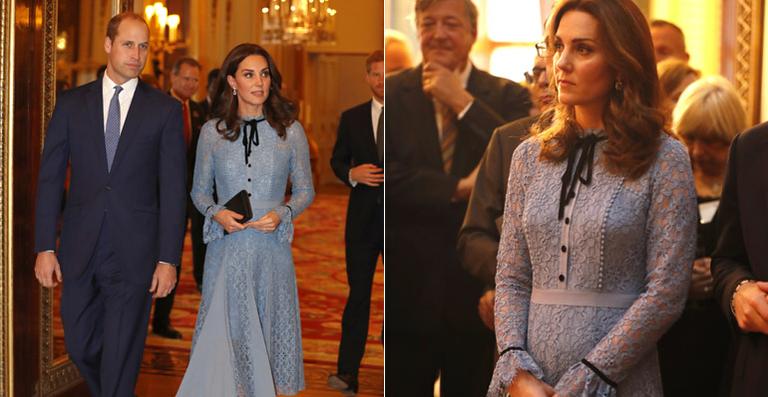 Kate Middleton faz a primeira aparição pública após anunciar a gestação