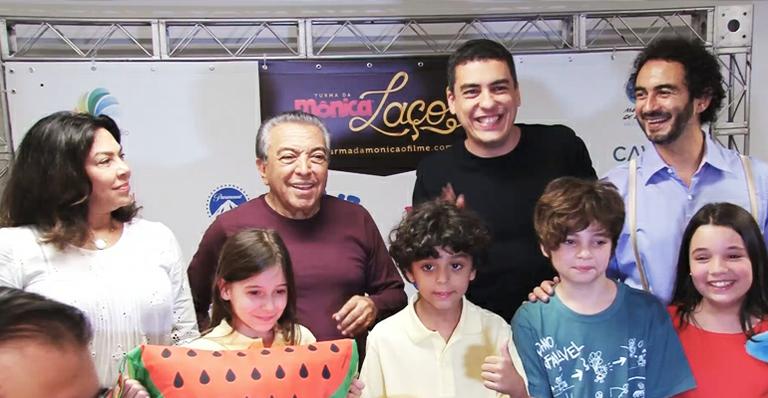 Mauricio de Sousa fala sobre elenco de filme da Turma da Mônica