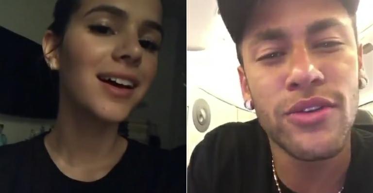 Após recaída, Neymar e Bruna Marquezine postam mesma música e fãs torcem