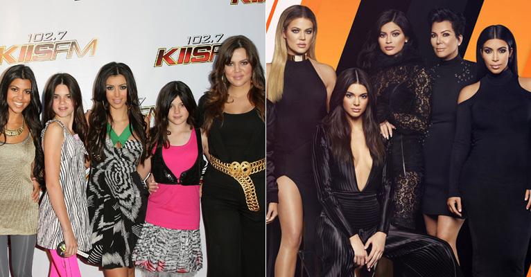 ‘Keeping Up With The Kardashians’ completa 10 anos! Veja as transformações surpreendentes da família